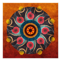 Art floral de vecteur d'abrégé sur couleur faire-part
