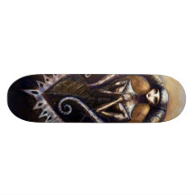Art gothique de planche à roulettes