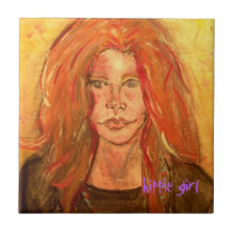 art hippie de fille carreaux