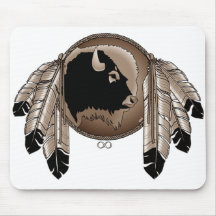 Art indigène Mousepad de premiers de nations cadea Tapis De Souris