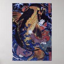 Art japonais vintage posters