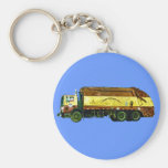 Art Keychain de CAMION À ORDURES d'ÉLIMINATION DES Porte-clefs