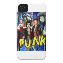 art, musique de punk rock, mode et style coque iPhone 4 Case-Mate