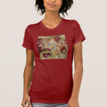 Art Nouveau de Mucha : Femme avec la marguerite T-shirt