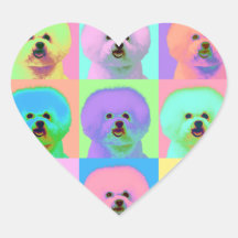 Art op - Bichon Frise Autocollant