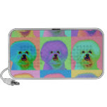 Art op - Bichon Frise Haut-parleur Mobile
