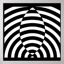 Art op, illusion optique 3 affiche