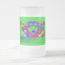 Art op Pitbull Tasse À Café