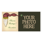 Art populaire Père Noël Photocarte