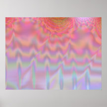 Art rose d'accent de pièce d'abrégé sur conception poster