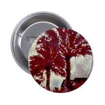 art tropical moderne acrylique de mur de palmiers badges