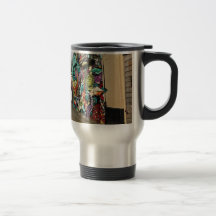 Art urbain de rue mugs