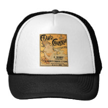 Art vintage d'annonce de boissons de vin de la Fra Casquettes