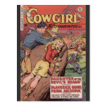 ART VINTAGE DE COUVERTURE DE BANDE DESSINÉE CARTE POSTALE