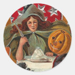 Art vintage de Halloween Adhésif