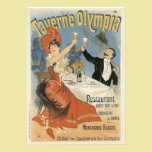 Art vintage Nouveau ; Olympia de Taverne, partie d invitations