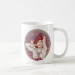 Art vintage violet mugs à café