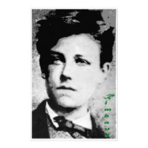 Arthur Rimbaud Papier À Lettre Customisé
