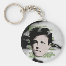 Arthur Rimbaud Porte-clef
