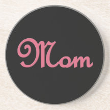 Article fait sur commande de cadeau de maman rose  dessous de verres