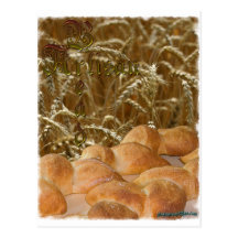 Artisan de pain carte postale
