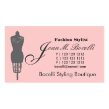 Artiste victorien de couture de Haute de mannequin Cartes De Visite Professionnelles
