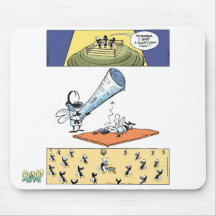 Arts martiaux de mouche de marais tapis de souris