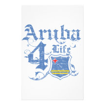 Aruba pendant la vie papier à lettre personnalisé
