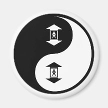Ascenseurs de Yin Yang Aimant