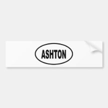 ASHTON AUTOCOLLANTS POUR VOITURE