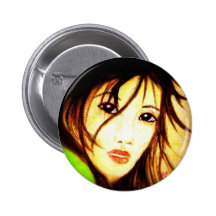 asiatique badge avec agrafe