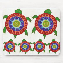 Asile de tortue tapis de souris