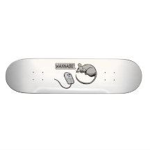 Aspirant de souris d'ordinateur skateboards personnalisables