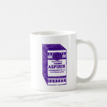 Aspirin pourpre mugs