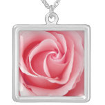 Assez collier de pendentif de rose de rose
