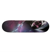 Assez fractale de rose de rose plateaux de planche à roulettes