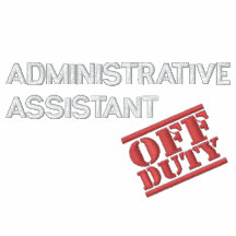 Assistant administratif qui n'est pas de service sweatshirt avec capuche