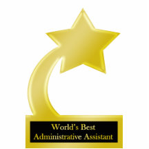 Assistant administratif, trophée de récompense d'é photo sculptures