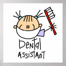 Assistant dentaire affiches