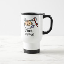 Assistant dentaire tasse