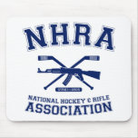 Association nationale Mousepad d'hockey et de fusi Tapis De Souris