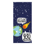 Asteroïde encore cartes doubles customisables