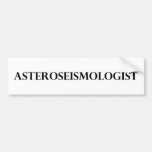 Asteroseismologist Autocollant Pour Voiture