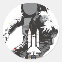 Astronaute Adhésif