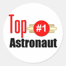 Astronaute supérieur adhésifs