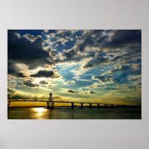 Atardecer en Corrientes Posters