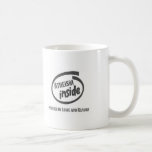 Atheism Inside Powred by logic and reason Tasse À Café