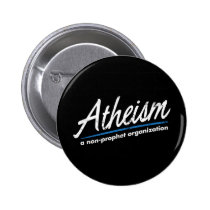Athéisme : Une organisation de non-prophète badges publicitaires