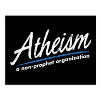 Athéisme : Une organisation de non-prophète cartes postales