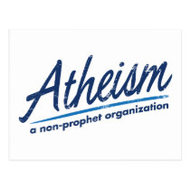 Athéisme une organisation de non-prophète cartes postales